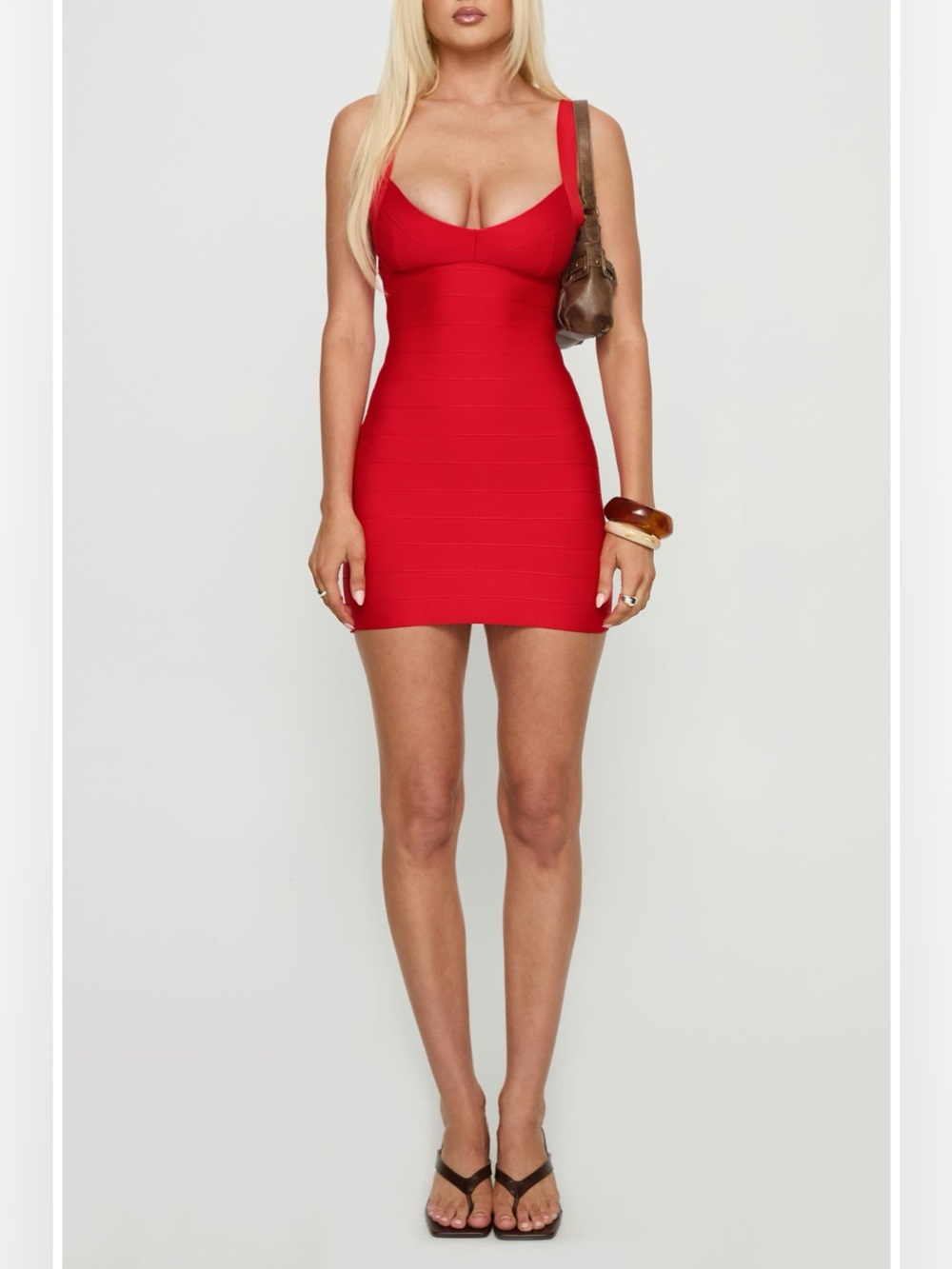 Princess Polly Justina Sleeveless Bandage Minidress - Picture 2 of 10